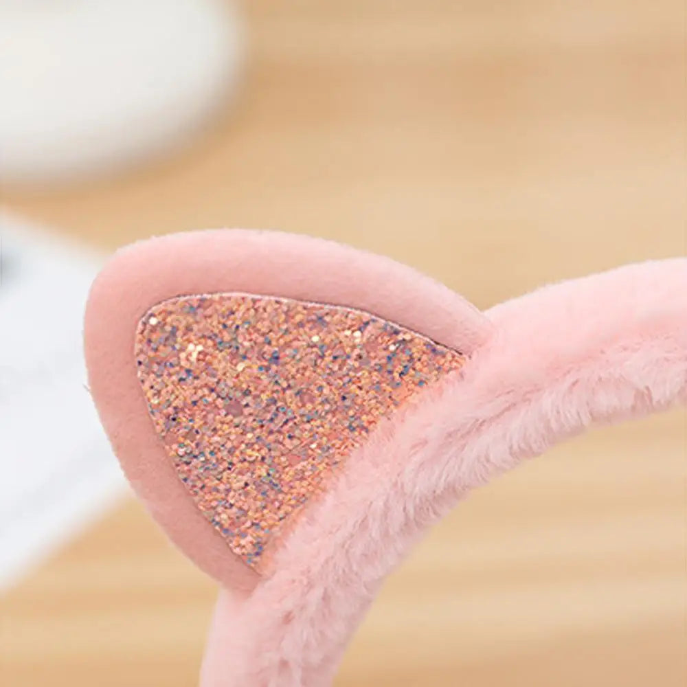 Cute Pastel Cat Ear Ear Muffs for Winter Comfort - ear muffs