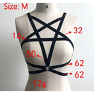 Cute Pentagram Harness for Cosparty Fans Size XS to XL - Accessories