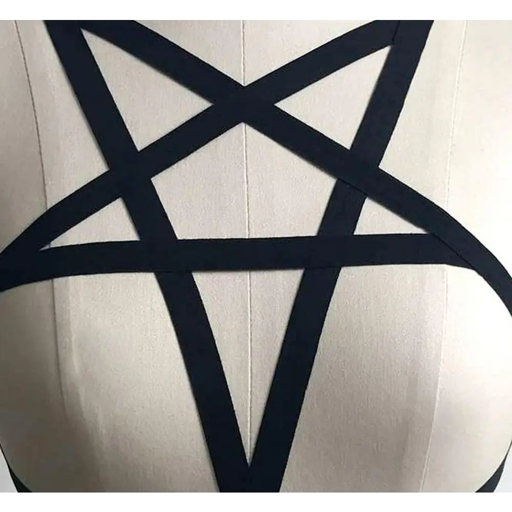Cute Pentagram Harness for Cosparty Fans Size XS to XL - Accessories