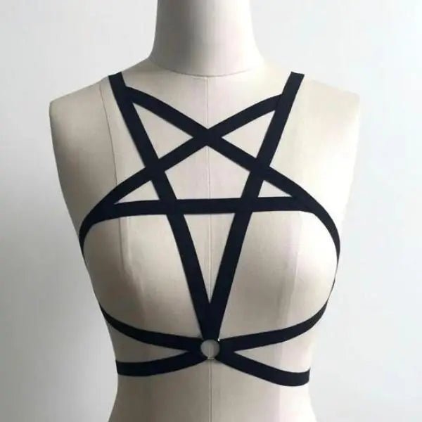 Cute Pentagram Harness for Cosparty Fans Size XS to XL - Cosparty