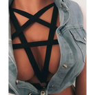 Cute Pentagram Harness for Cosparty Fans Size XS to XL - Accessories