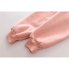 Cute Pink and White Baby Bun Hoodie with Bunny Ears - Cosparty