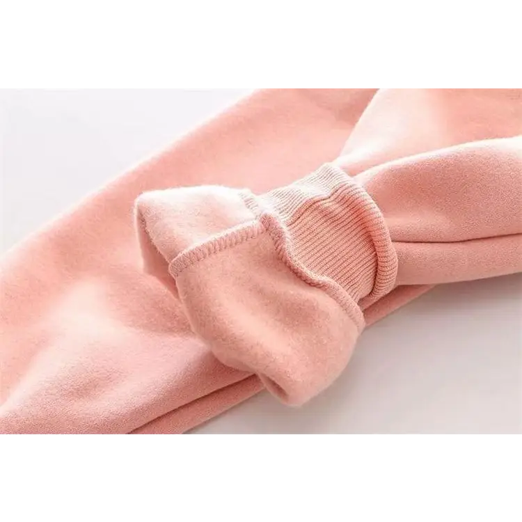 Cute Pink and White Baby Bun Hoodie with Bunny Ears - sweater