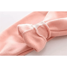 Cute Pink and White Baby Bun Hoodie with Bunny Ears - Cosparty