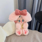 Cute Pink Fuzzy Baby Bunny iPhone Case for Kawaii Lovers - Cosparty