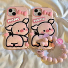 Cute Pink Piggy iPhone Case for Kawaii Lovers - Cosparty