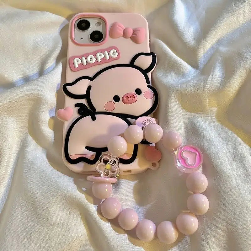 Booty Pig iPhone Case - iphone, iphone cases, iphones, mobile, mobile case DDLG Playground