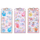 Cute Puffy Glitter Stickers for Kawaii Lovers in New Condition - Cosparty