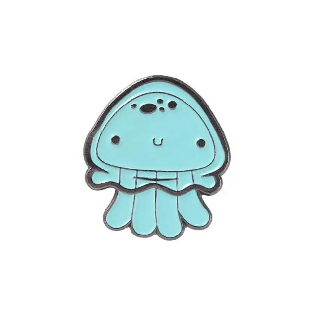 Cute Sea Animal Lapel Pins for Aquatic Lovers - Cosparty
