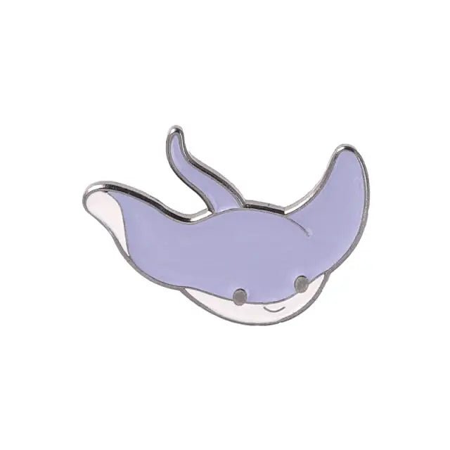 Cute Sea Animal Lapel Pins for Aquatic Lovers - Cosparty