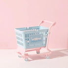 Cute Shopping Carts for Kawaii Goodies My Melody Hello Kitty Kuromi Cinnamoroll - Cosparty