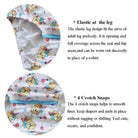 Cute Teddy Bear Adult Onesie with Baby Blue Trim - Cosparty