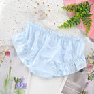 Cute Teddy Bear Panties in Silky Satin with Embroidered Details - Cosparty