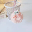 Plush Unicorn Pompom Pens - fairy-kei, pastelcore, pen, stationary, unicorn Cosparty