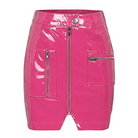 Cute Vinyl Latex Wet - Look Miniskirt for Fashion Vixens - Cosparty