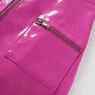 Cute Vinyl Latex Wet - Look Miniskirt for Fashion Vixens - Cosparty