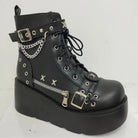 Cyber Punk Babydoll Booties for Edgy Alternative Fashion - Cosparty