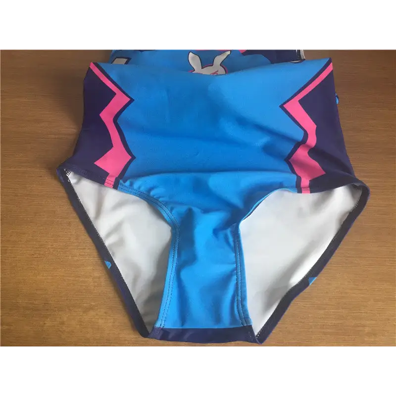 D.Va Overwatch One Piece Swimsuit with Built-in Bra Liner - Cosplay