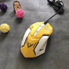 D.Va Backlit Computer Mouse - Yellow Mercy - computer accessories