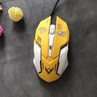 D.Va Pink Blue Ergonomic Gaming Computer Mouse Org InStock for Gamers - computer accessories