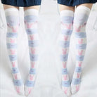 D.Va Thigh High Stockings for Overwatch Fans and Kawaii Gamers - Socks