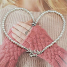 Daddy's Girl Pearl Necklace for Discreet Everyday Love - Cosparty
