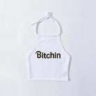 Daddy's Girl Spaghetti Strap Halter Top for Kawaii Cuties - Cosparty