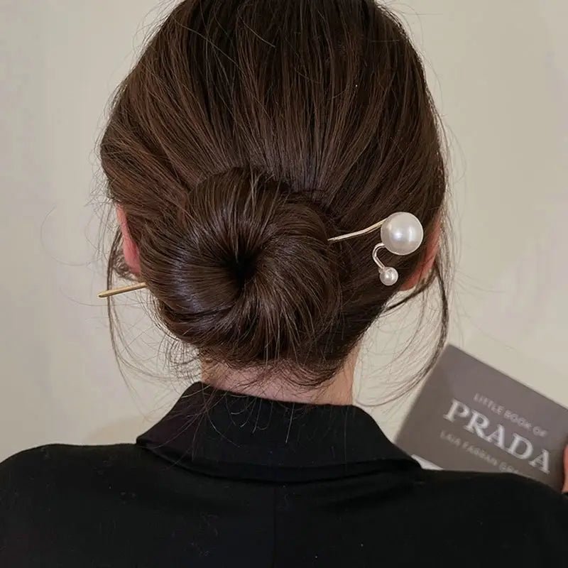 Dainty Floral Ceramic Hair Claw Clip for a Unique Style - Cosparty