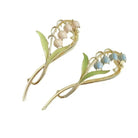 Dainty Floral Ceramic Hair Claw Clip for a Unique Style - Cosparty