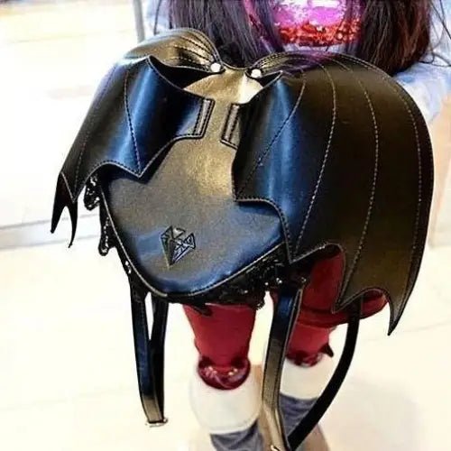 Dark Maiden Gothic Bat Wing Backpack in New Condition - Cosparty