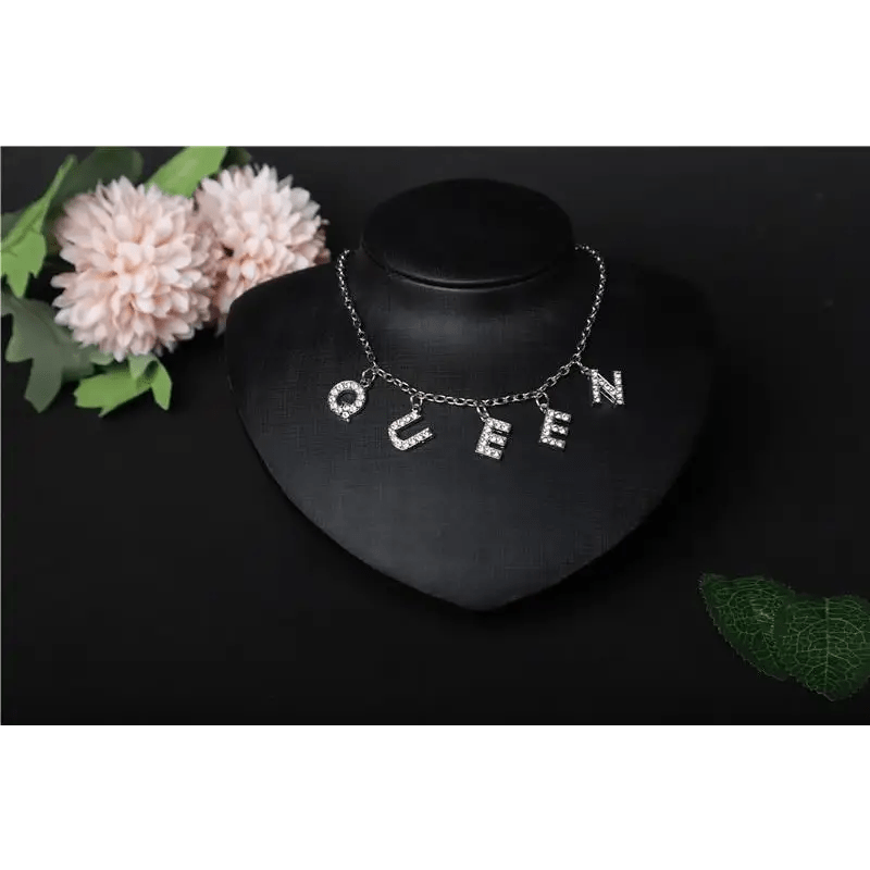 Dazzling Daddy Necklace with Sparkling Rhinestones - Cosparty