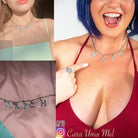 Dazzling Daddy Necklace with Sparkling Rhinestones - Cosparty