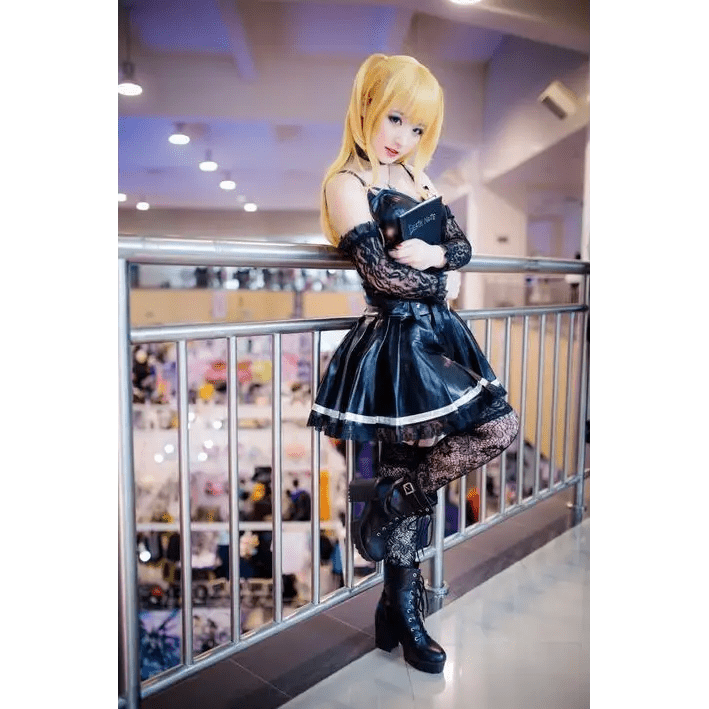 Death Note Misa Amane Cosplay Costume Set - Cosparty