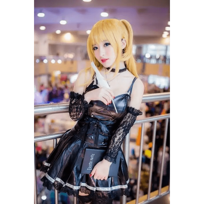 Death Note Misa Amane Cosplay Costume Set - Cosparty