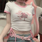 Devil Kitty Crop Top for Your Pastel Goth Wardrobe - Cosparty