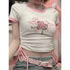 Devil Kitty Crop Top for Your Pastel Goth Wardrobe - Cosparty