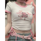 Devil Kitty Crop Top for Your Pastel Goth Wardrobe - shirt