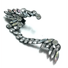 Diamond Rhinestone Elf Ear Clip - On Ear Cuff for Cosplay and Everyday Wear - Cosparty