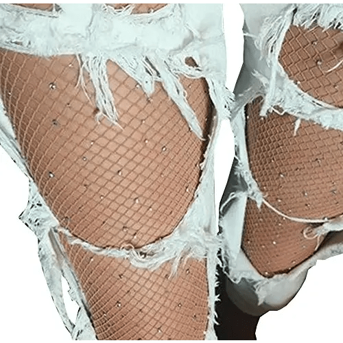Diamond Studded Fishnet Stockings for Every Cosparty - Cosparty