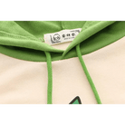 Dino - Green Japanese Inspired Hooded T-Shirt - Cosparty