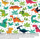 Dinosaur Bedding Set for a Prehistoric Themed Bedroom Transformation - Cosparty