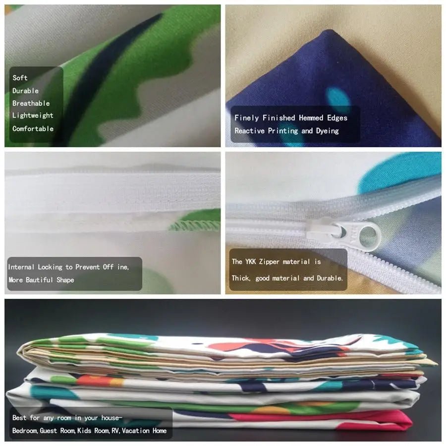 Dinosaur Bedding Set for a Prehistoric Themed Bedroom Transformation - Cosparty