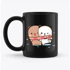 Dudu and Bubu Black Mug for Stylish Sipping - Cosparty