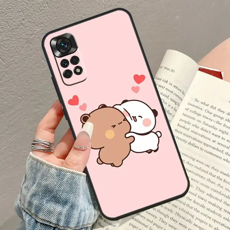 Dudu and Bubu Cute Xiaomi Redmi Note Phone Case for Adorable Protection