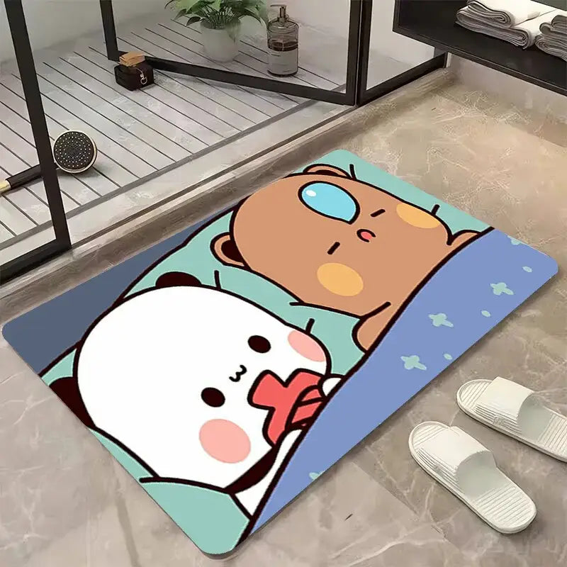 Dudu and Bubu Floor Mat.