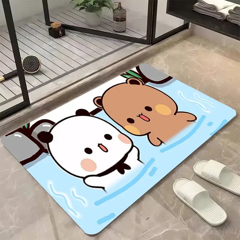 Dudu and Bubu Floor Mat.