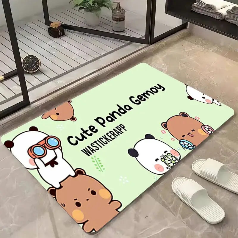 Dudu and Bubu Floor Mat.