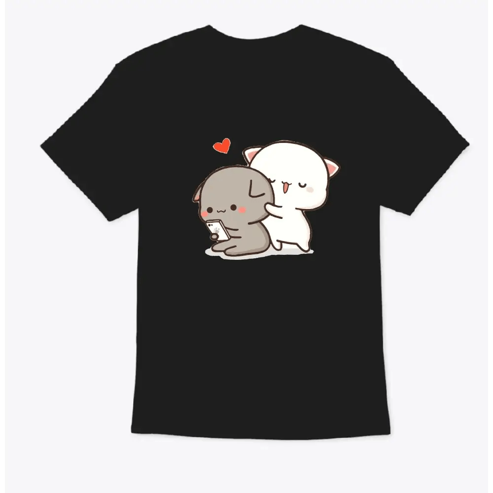 Dudu and Bubu Love T-Shirts for Couples Expressing Their Love - Cosparty