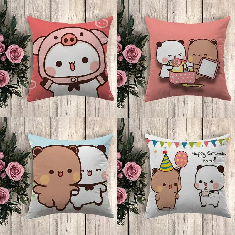 Dudu and Bubu Special Occasion Pillows for Celebrations