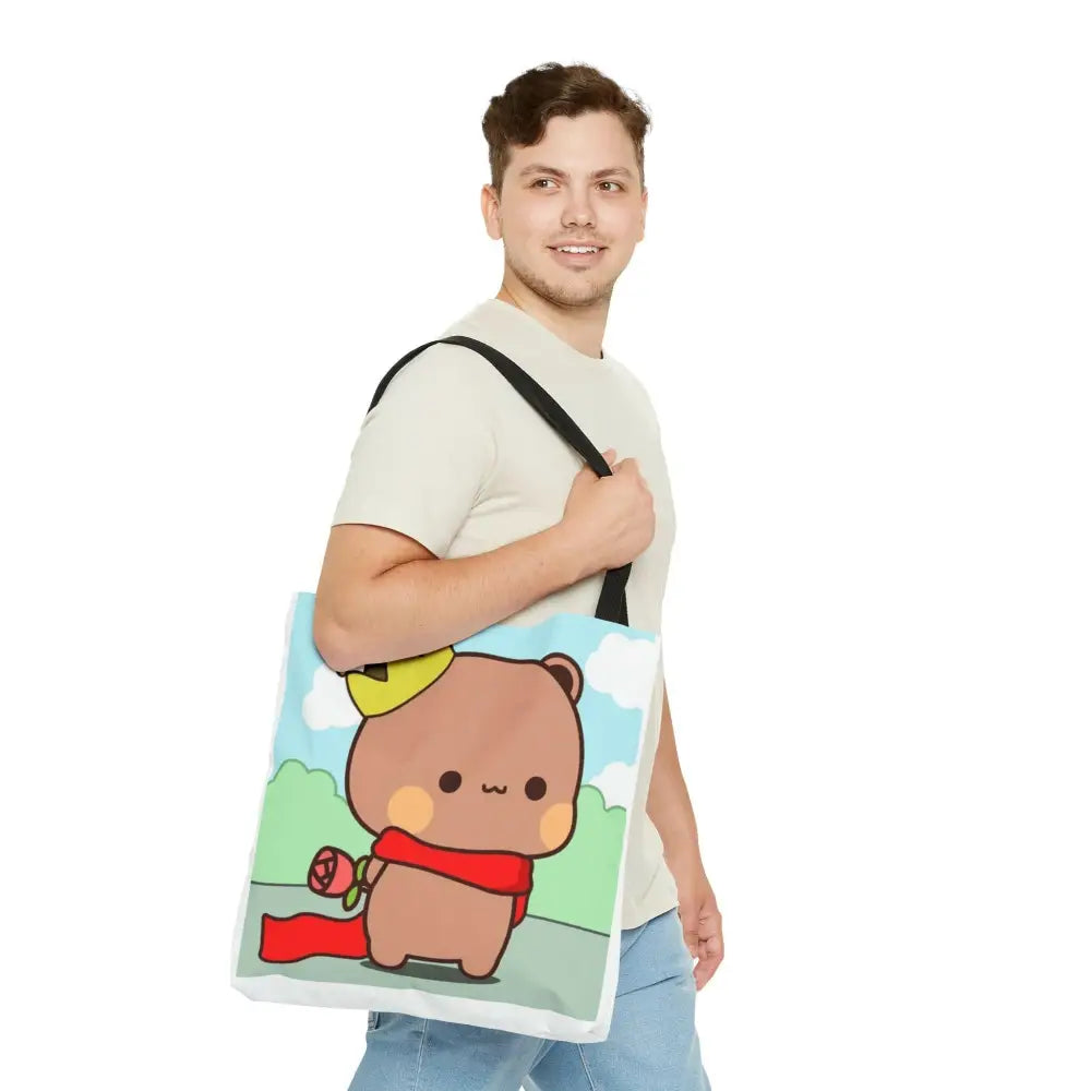 Dudu Bear Tote Bag for Everyday Use and Casual Outings - Large - Bags